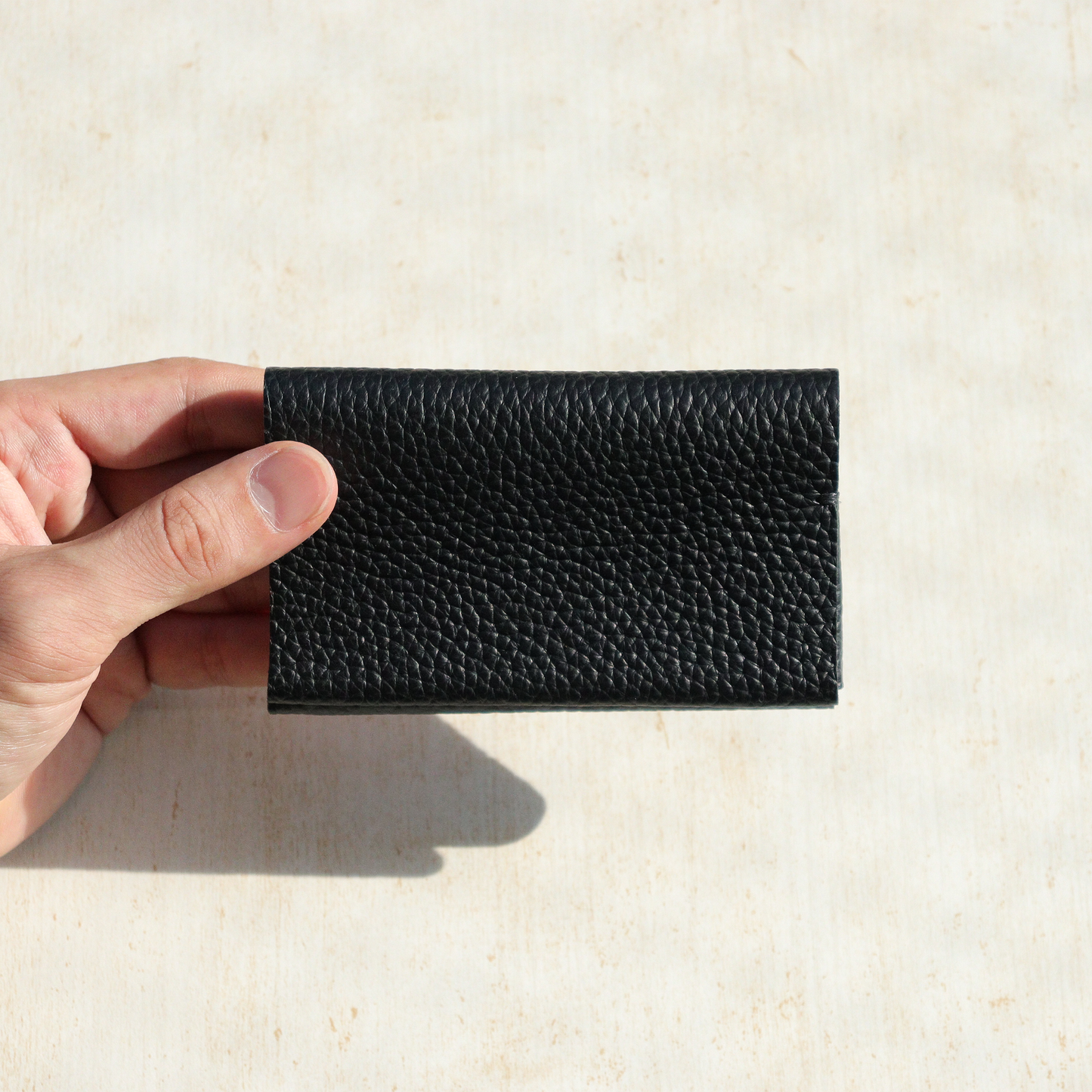手縫い名刺入れ
