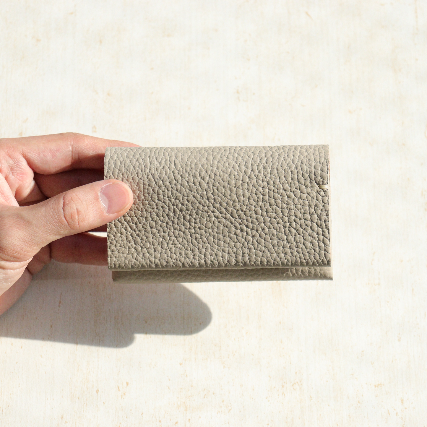 手縫い名刺入れ