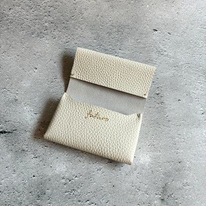 手縫い名刺入れ