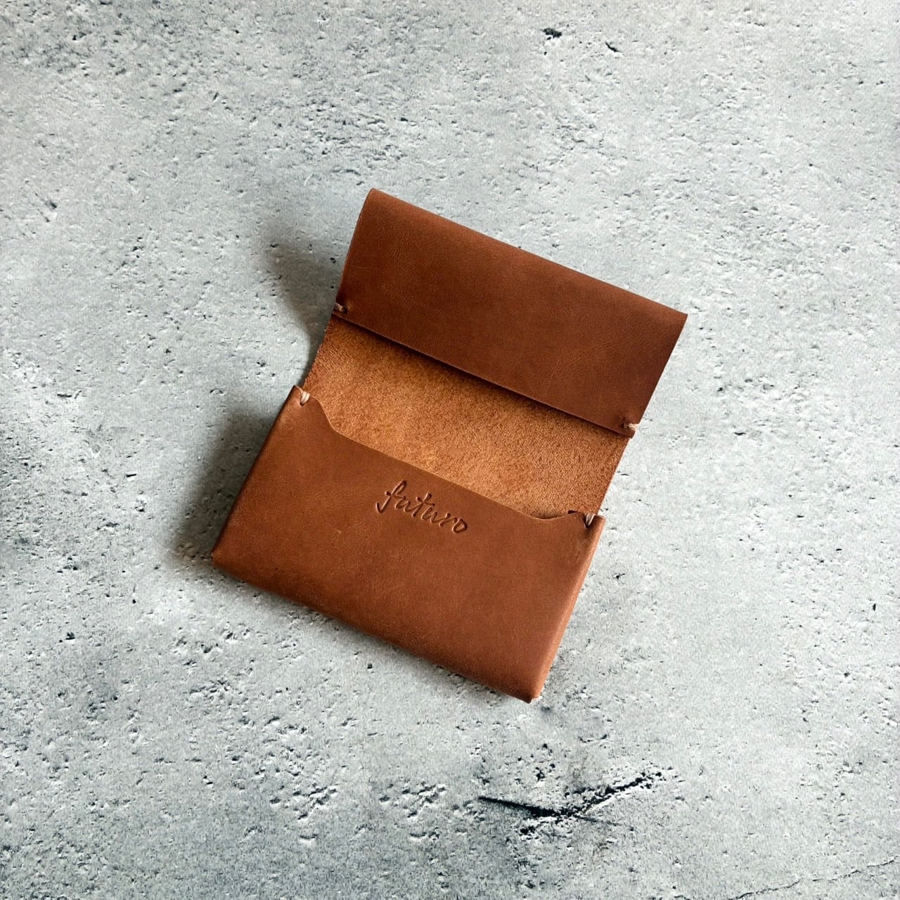 手縫い名刺入れ