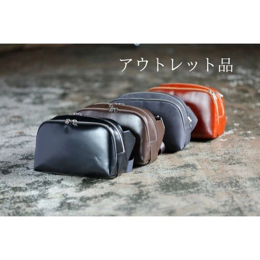 【アウトレット品】フォカッチャ cornneto ボディバッグ 本革 機能性 大容量 斜めがけバッグ 軽量 小さめ 通勤 旅行